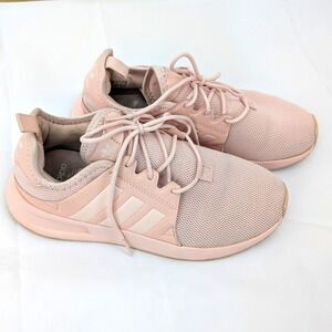 Adidas Lite Racer Pink Mesh Sneakers Women 4 Athletic Athleisure